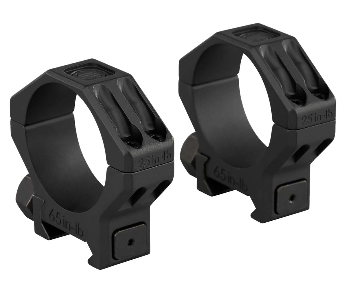 Sig Sauer Electro-Optics Alpha 6 Rings 35mm Tube Medium Profile Black Stainless