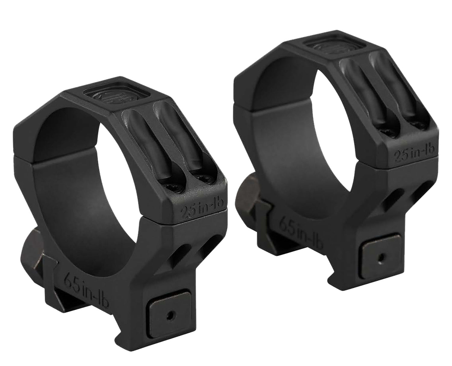 Sig Sauer Electro-Optics Alpha 6 Rings 35mm Tube Medium Profile Black Stainless