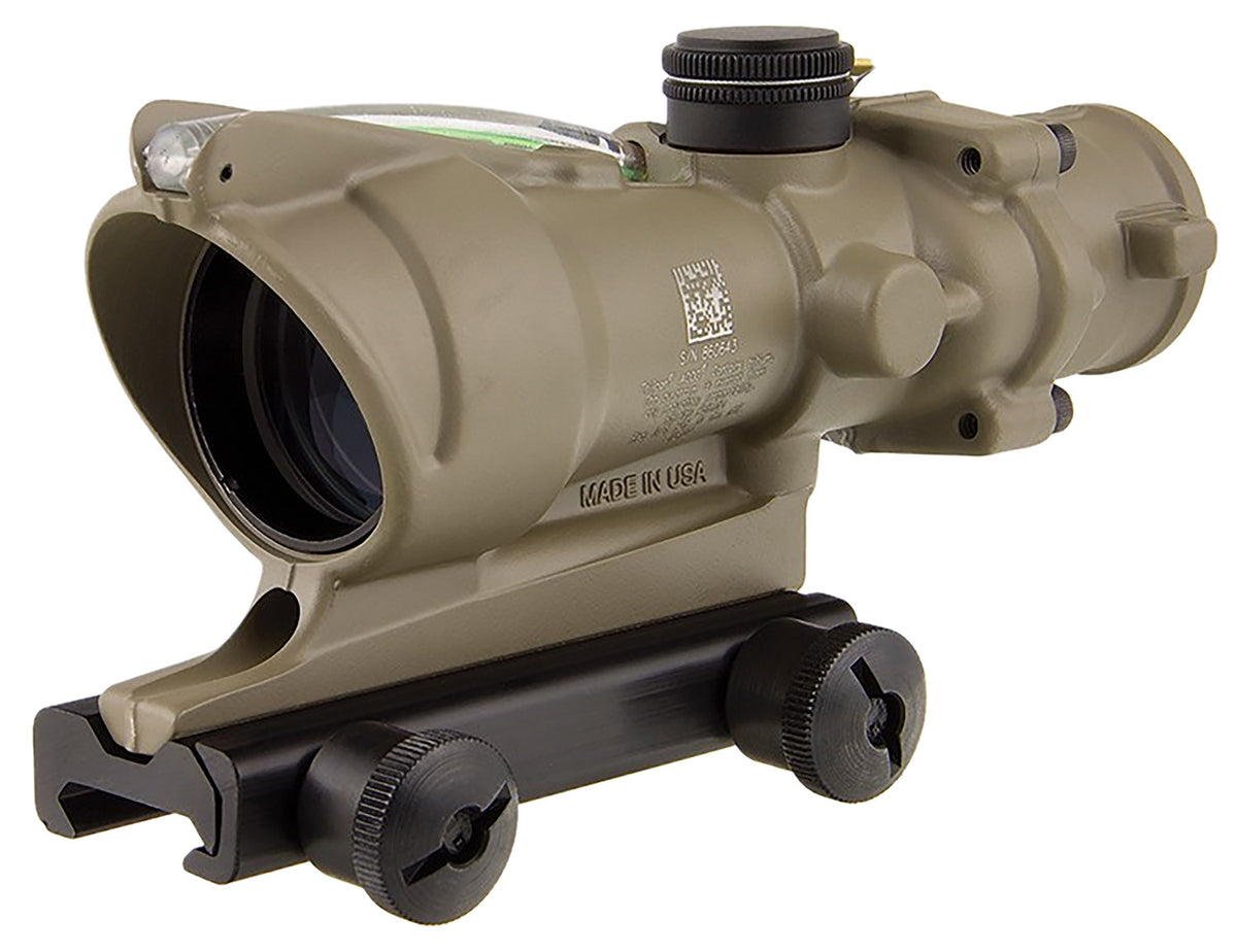 Trijicon ACOG TA31D100313 4x32mm FDE Chevron Reticle Scope