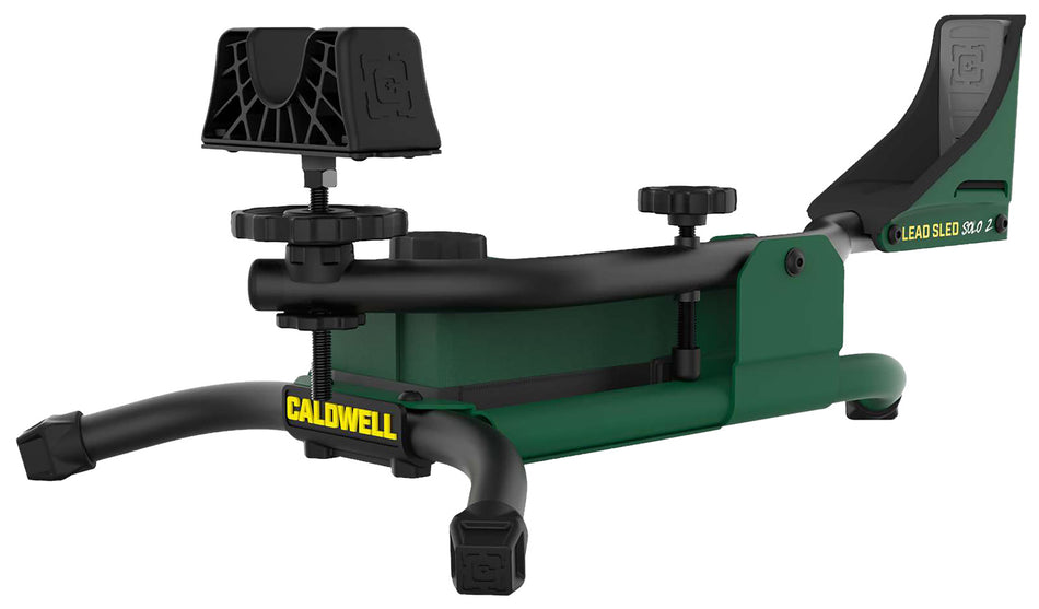 Caldwell Lead Sled Solo 2 Rifle/Shotgun Bench Rest Black/Green Model 1232952