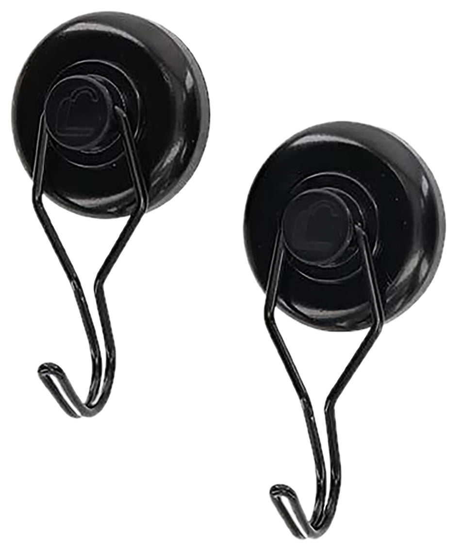 Lockdown 1215354 Gun Safe Magnetic Hanger Hook Black 2 Pack