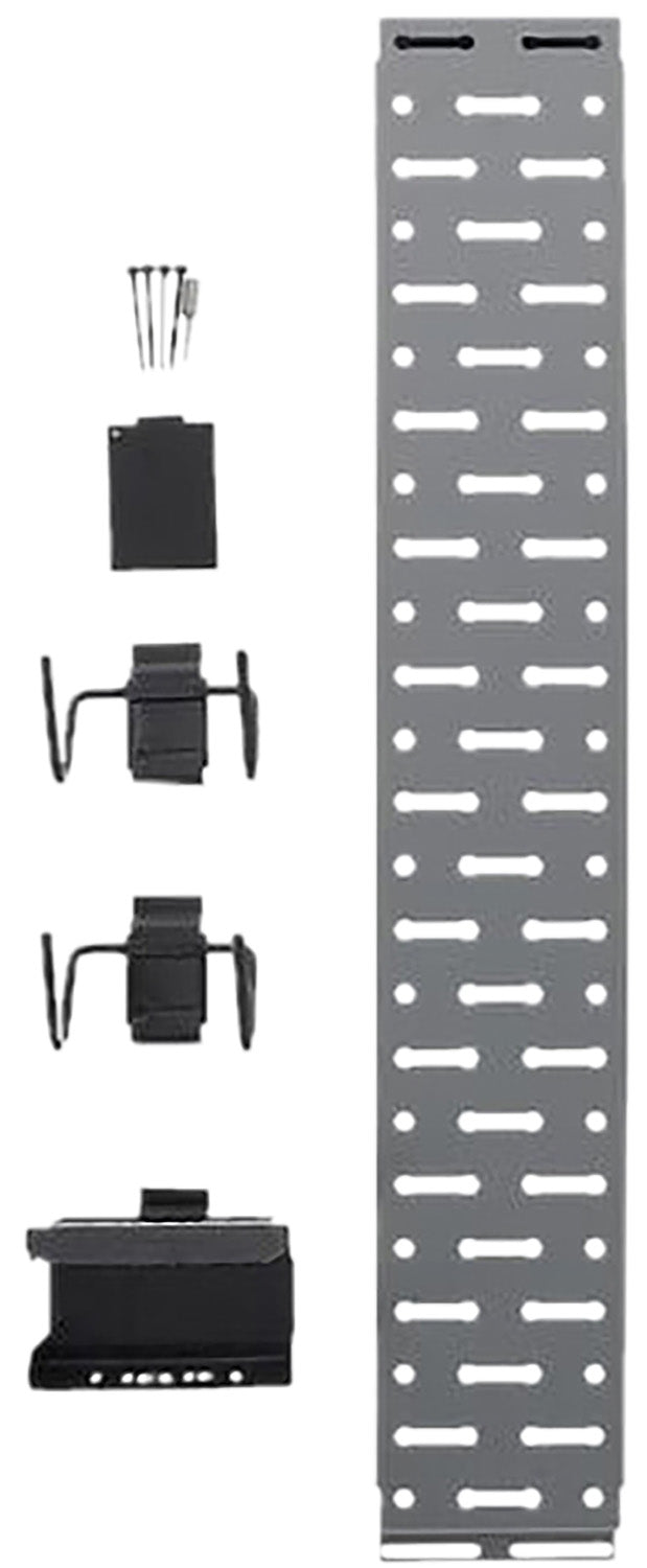 Lockdown 1215348 SecureWall 2-Handgun Wall Storage Kit Black/Silver