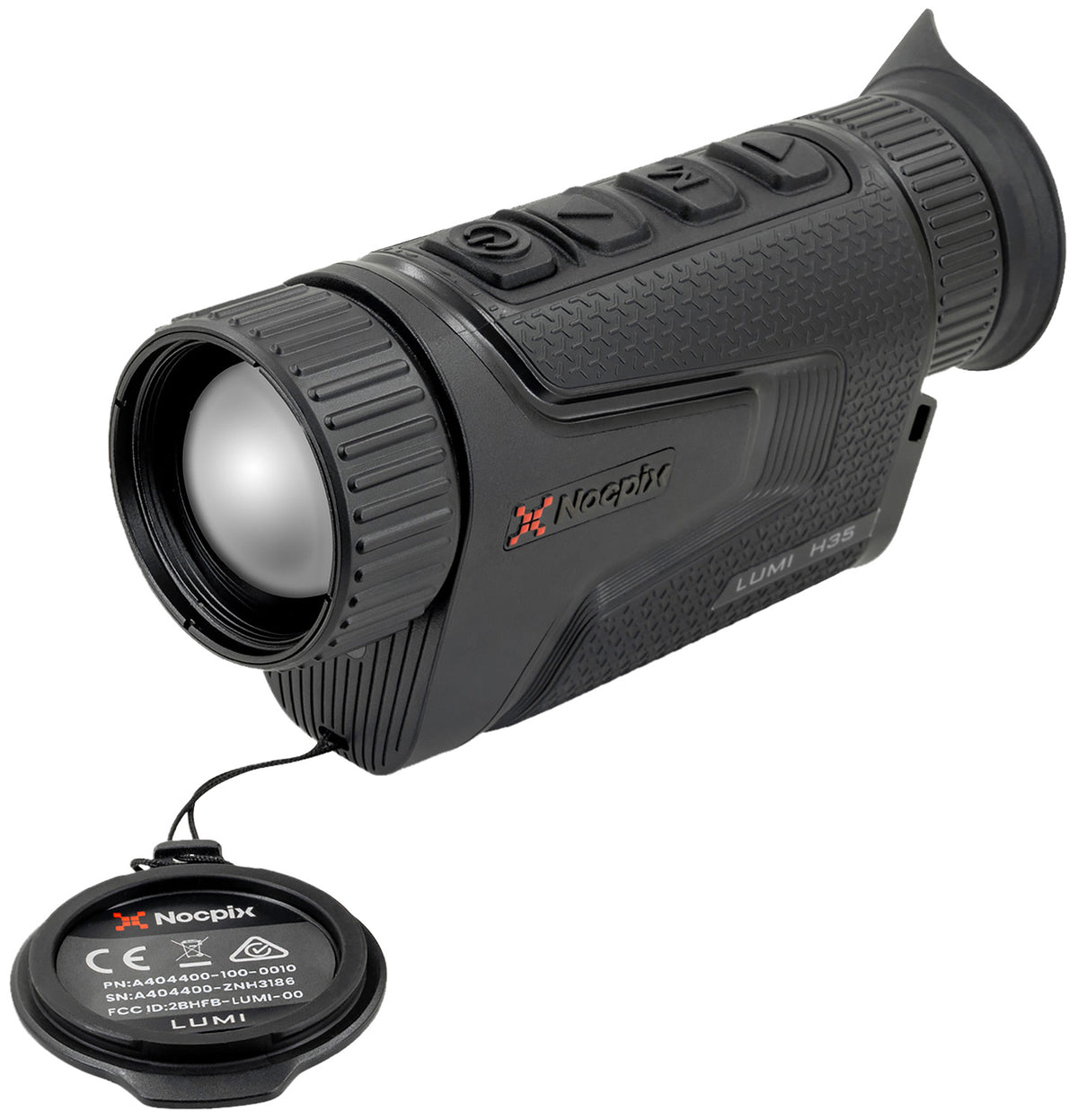 Nocpix LUMI Thermal LUMIL35 35mm 384x288 4x Black 50Hz Resolution