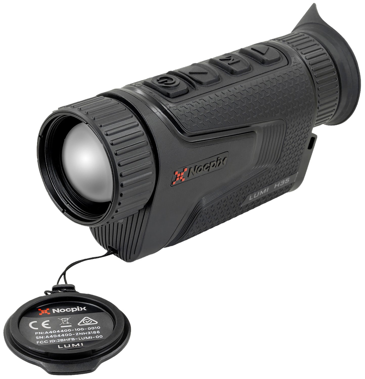 Nocpix LUMI Thermal LUMIL35 35mm 384x288 4x Black 50Hz Resolution