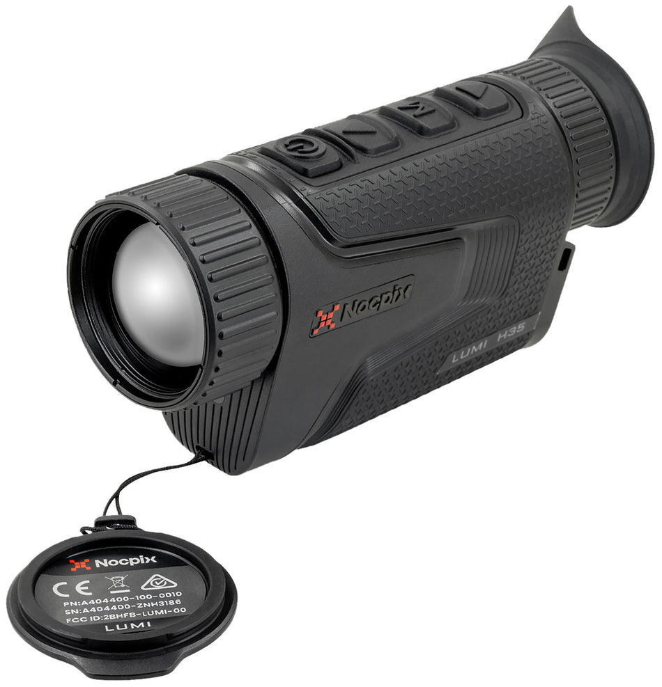 Nocpix LUMI Thermal LUMIL35 35mm 384x288 4x Black 50Hz Resolution