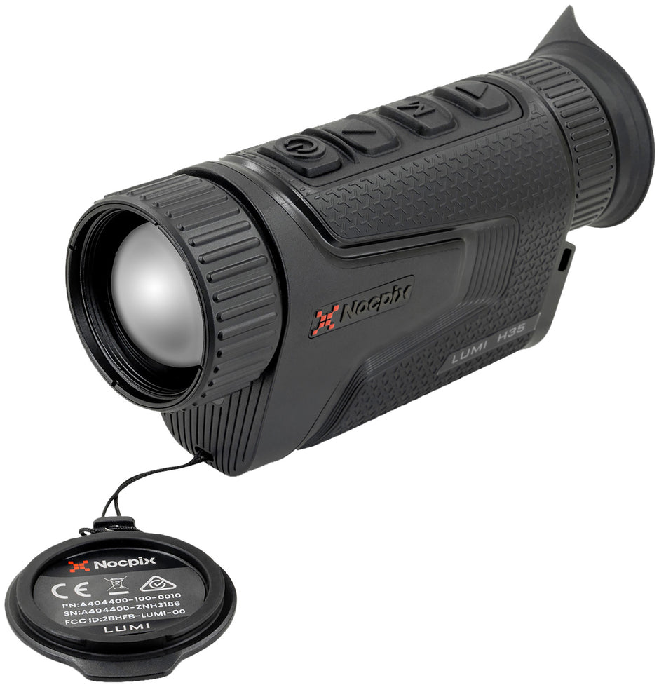 Nocpix LUMIH35 Lumi H35 Thermal Monocular 2.5x 35mm 640x512 12 Microns Black