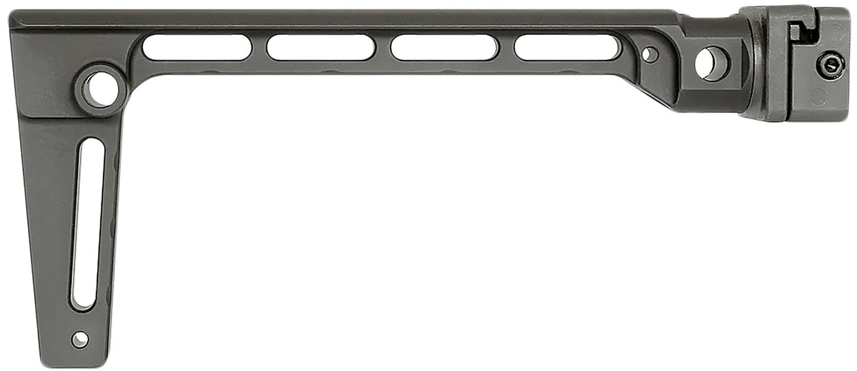 Midwest Industries MIARMSF AR Arm Brace Side Folding Black Anodized 6061 Aluminum with QD Sling Attachments