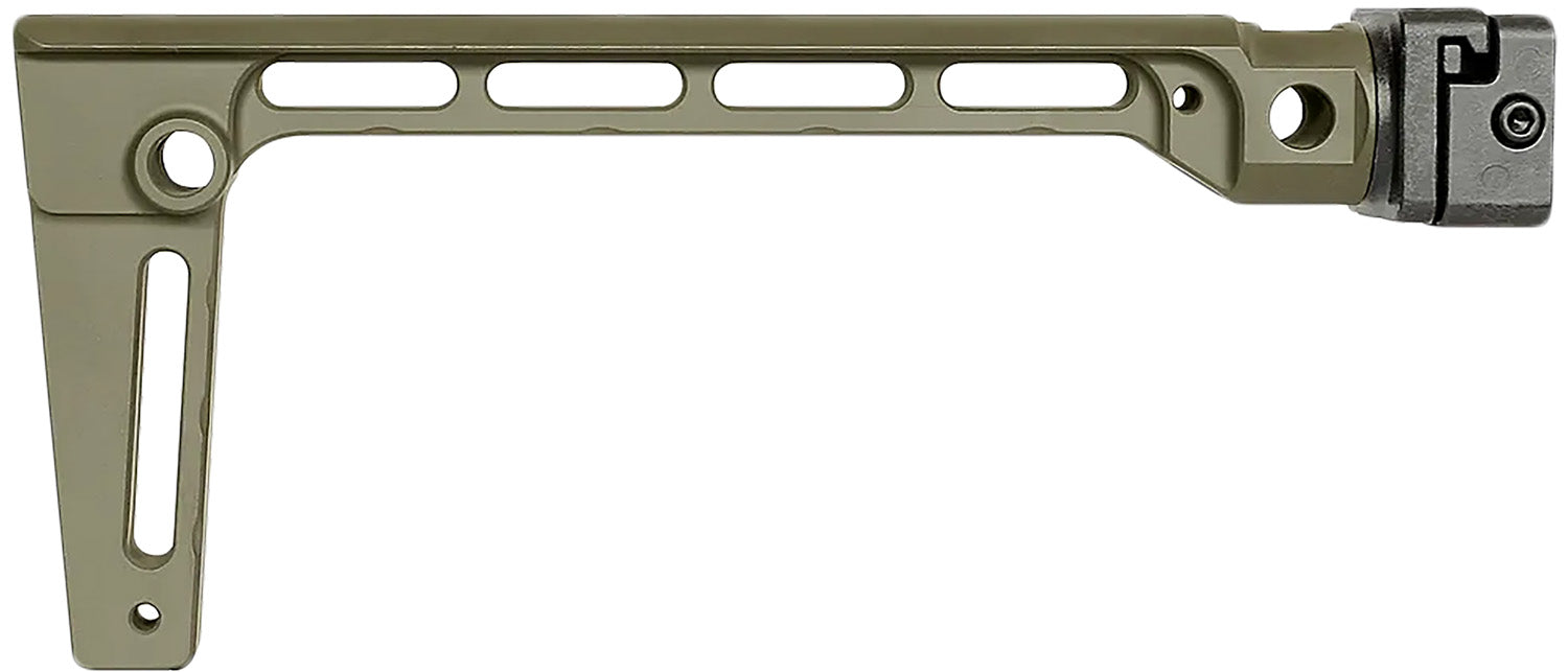 Midwest Industries Arm Brace Side-Folding Stock ODG Hard Coat Anodized 6061 Aluminum