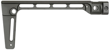 Midwest Industries Fixed Arm Brace Black Hard Coat Anodized 6061 Aluminum with Velcro Strap