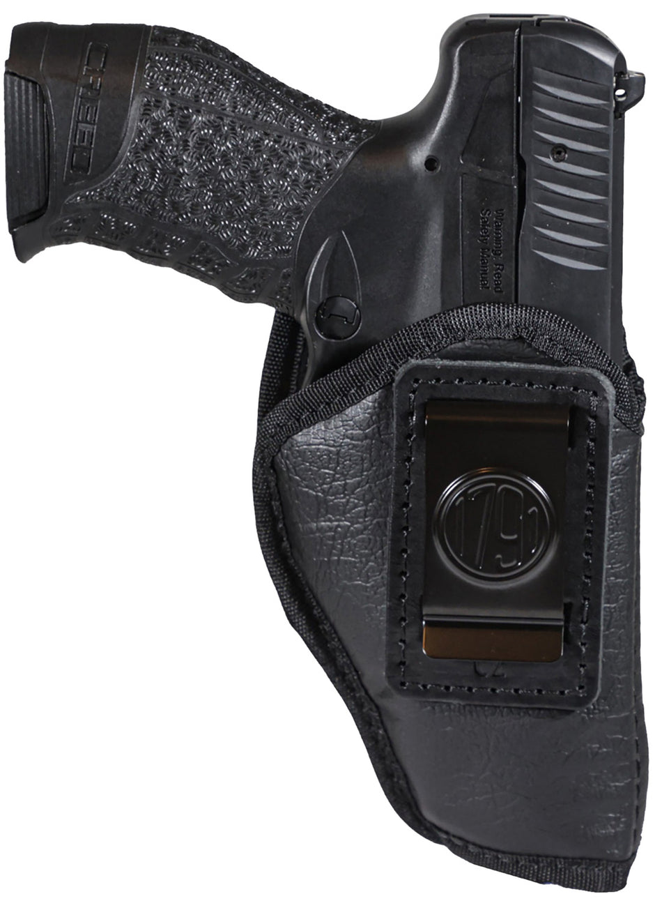 1791 Gunleather EcoCarry IWB Black Holster Compact Size 2 Right Hand Inside Waistband