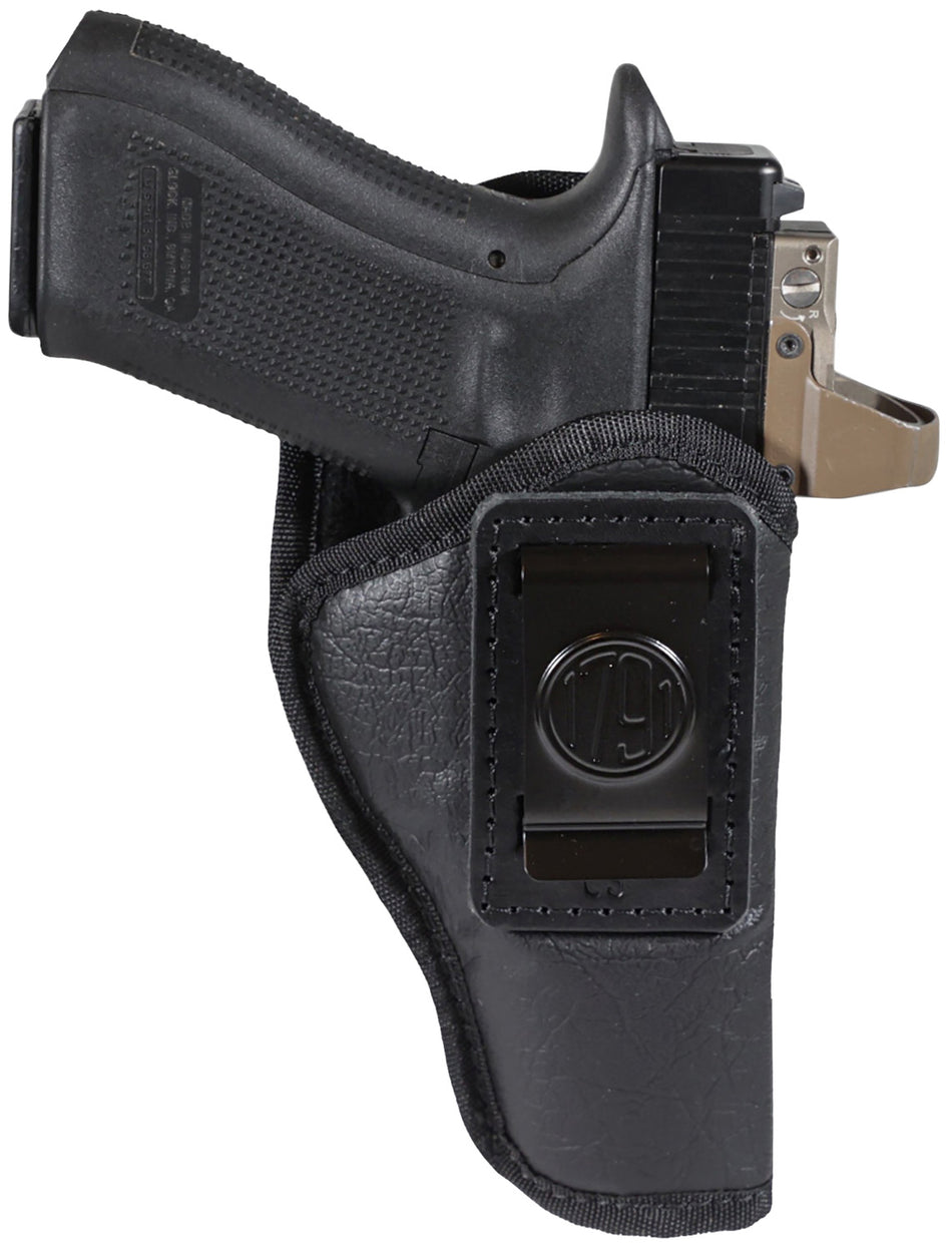1791 Gunleather EcoCarry IWB Black Holster Compact Size 3 Right Hand Inside Waistband