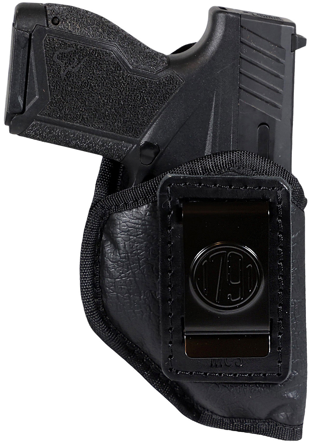 1791 Gunleather EcoCarry IWB Black Medium Holster Right Hand Inside Waistband Concealed Carry