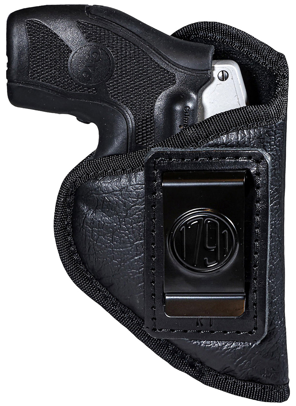 1791 Gunleather ECOR1BLKR EcoCarry Small IWB Holster Black RH