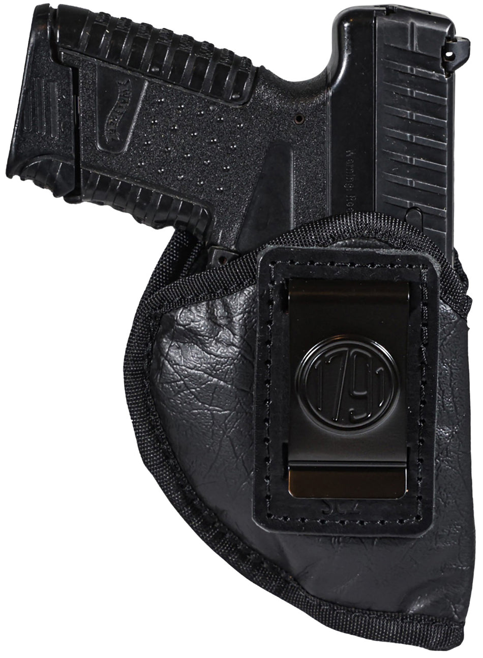 1791 Gunleather ECOSC2BLKR EcoCarry Sub-Compact Medium IWB Holster Black RH