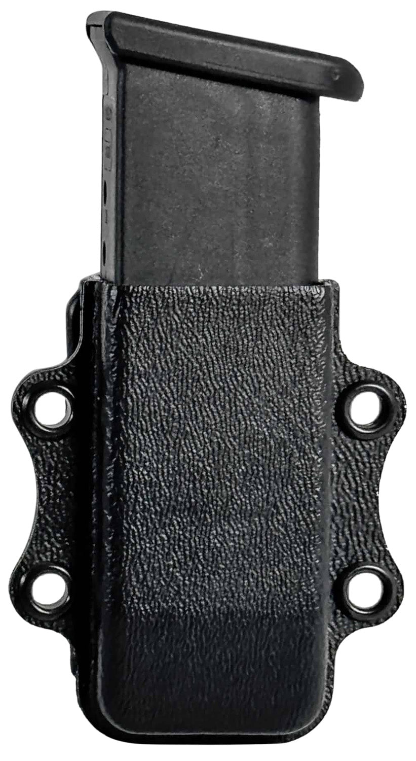 1791 Gunleather Kydex IWB Micro Compact Magazine Carrier Black Belt Clip Mount Double Stack 9mm Compatible