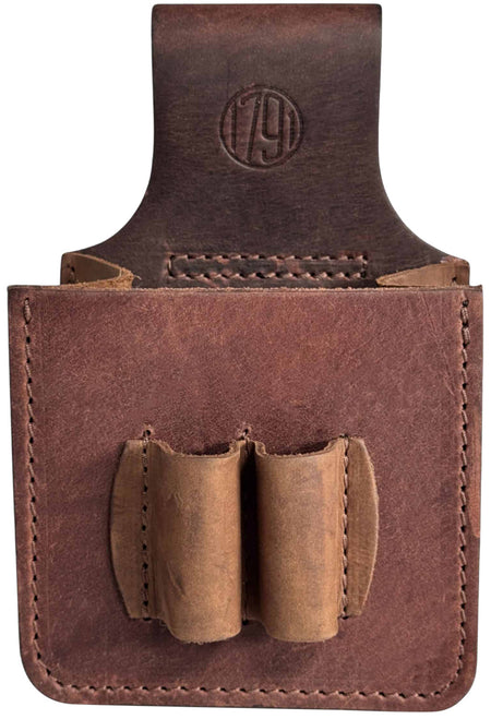 1791 Gunleather 12GA Shot Pouch Brown Heavy Steerhide