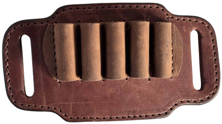 1791 Gunleather Brown Leather Ammo Belt Slide 12 Gauge HNTABS12BRWA