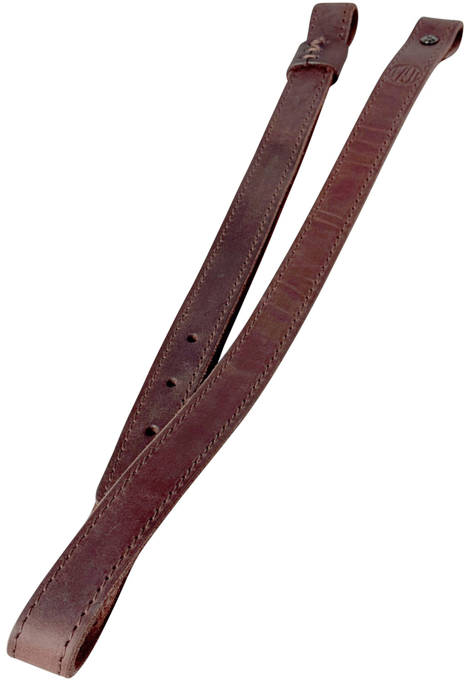 1791 Gunleather Hunt Simple Strap Oiled Brown Leather Rifle Sling Adjustable 36-44 in OAL