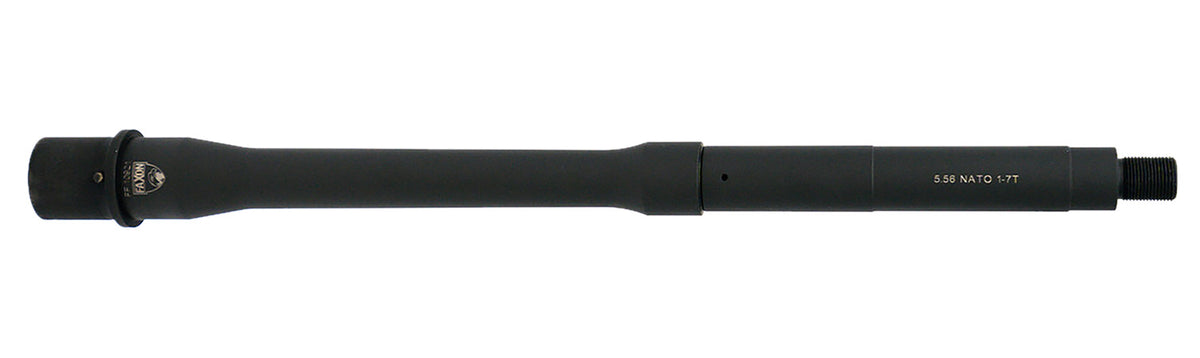Faxon Duty Series 5.56 NATO 12.50 Inch Black Chrome Mag Phosphate 4150 CMV Barrel