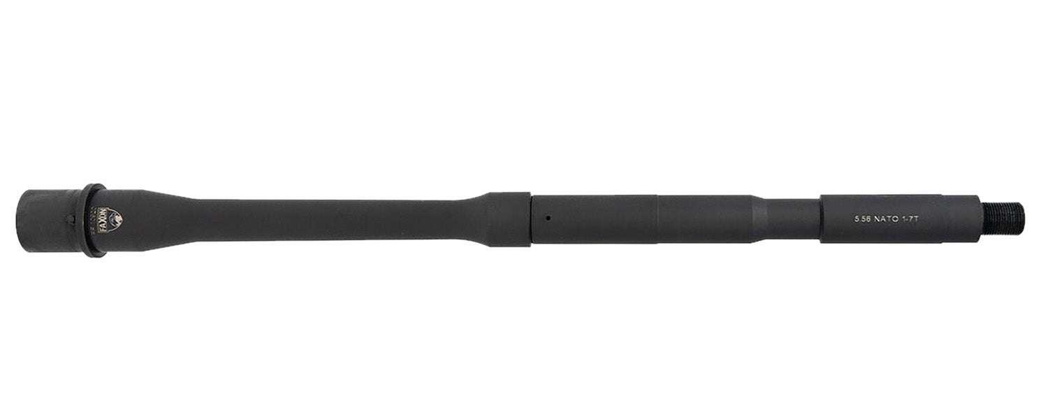 Faxon 5.56 NATO 14.50 Inch Black Chrome Mag Phosphate 4150 CMV Rifle Barrel