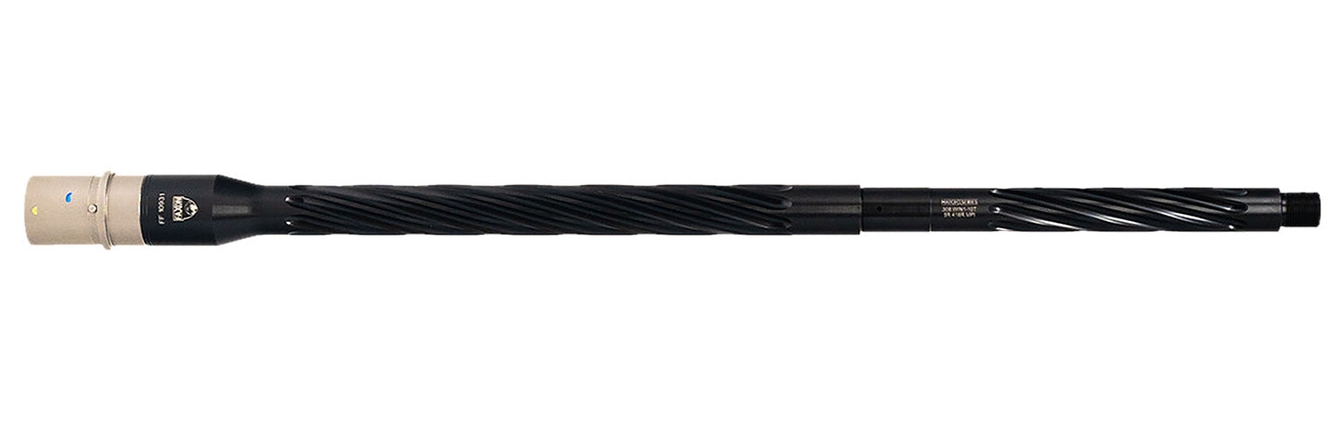 Faxon Match 308 Win 20 Inch Spiral Fluted Salt Bath Nitride 416-R Stainless Barrel