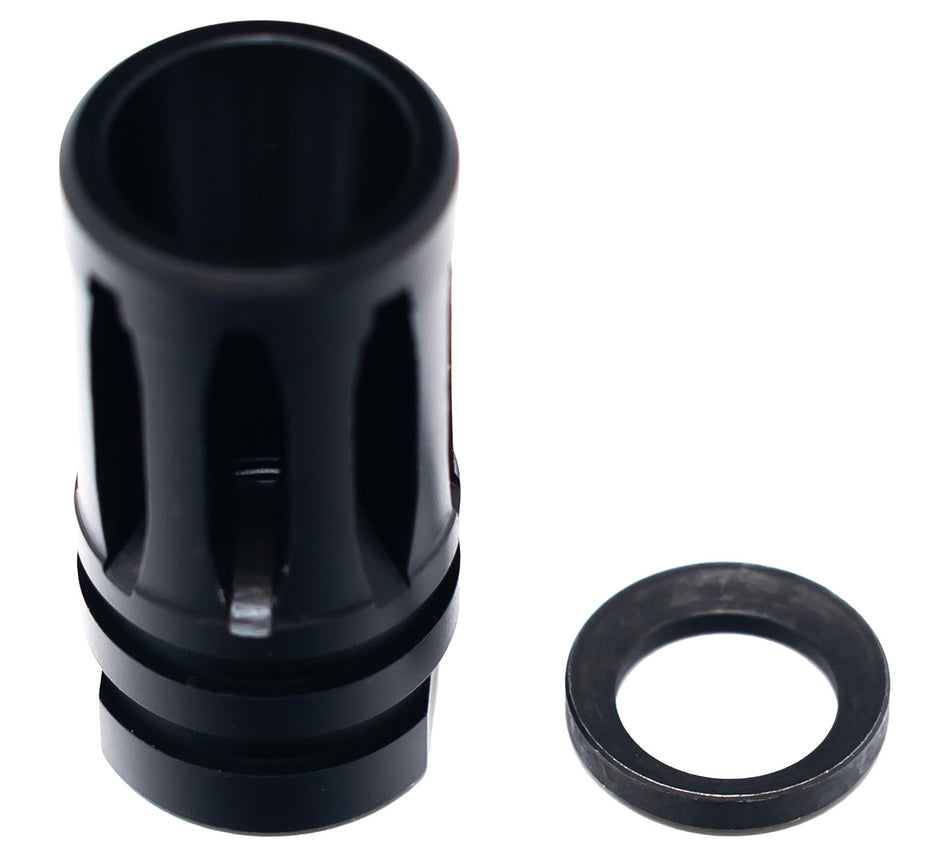 Faxon FFMD762A2 A2 Flash Hider 30 Cal Black Nitride Finish 5/8"x24 Threaded