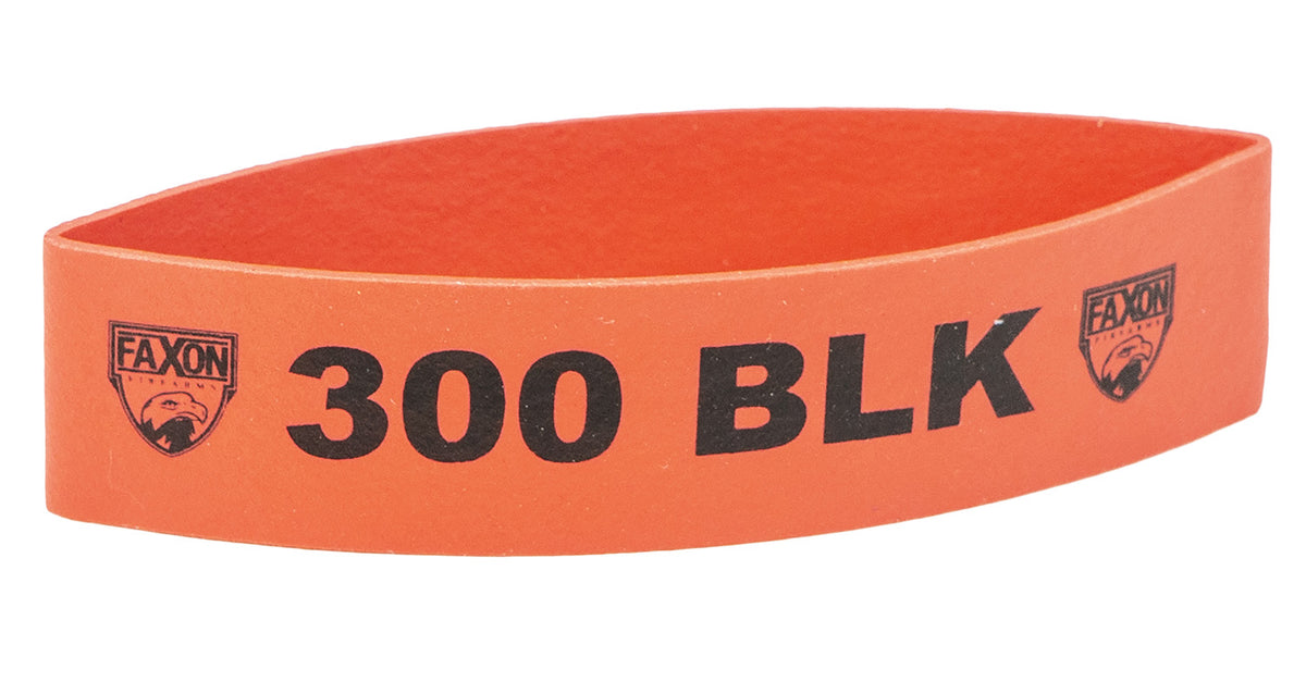Faxon Firearms FX300MB .300 Blackout AR-15 Magazine Identification Marker Bands Red Silicone Pack of 10