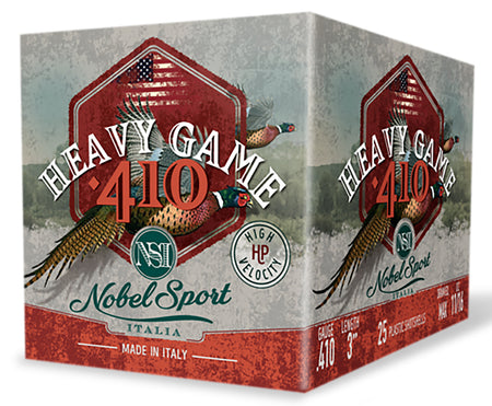 Eurosports LLC .410 Bore Shotgun Shells Nobelsport NSI .410 M #6 11/16 oz 3 in