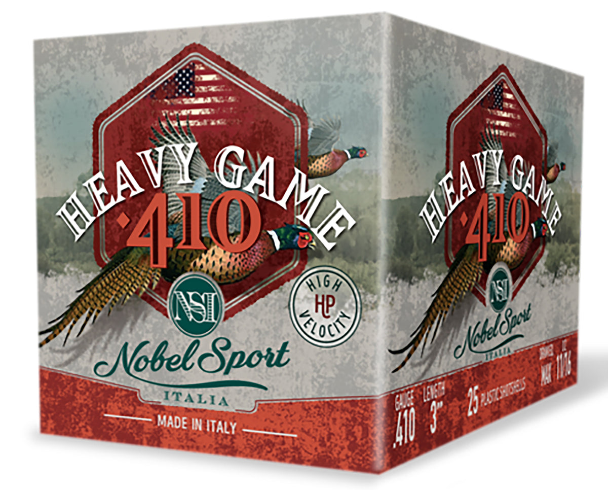 Eurosports LLC .410 Bore Shotgun Shells Nobelsport NSI .410 M #9 11/16 oz 3 in