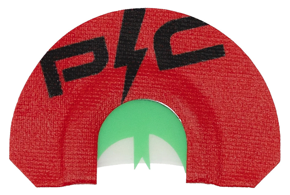 Power Calls Kickin' Chicken Diaphragm Turkey Call - Red & Green Colors