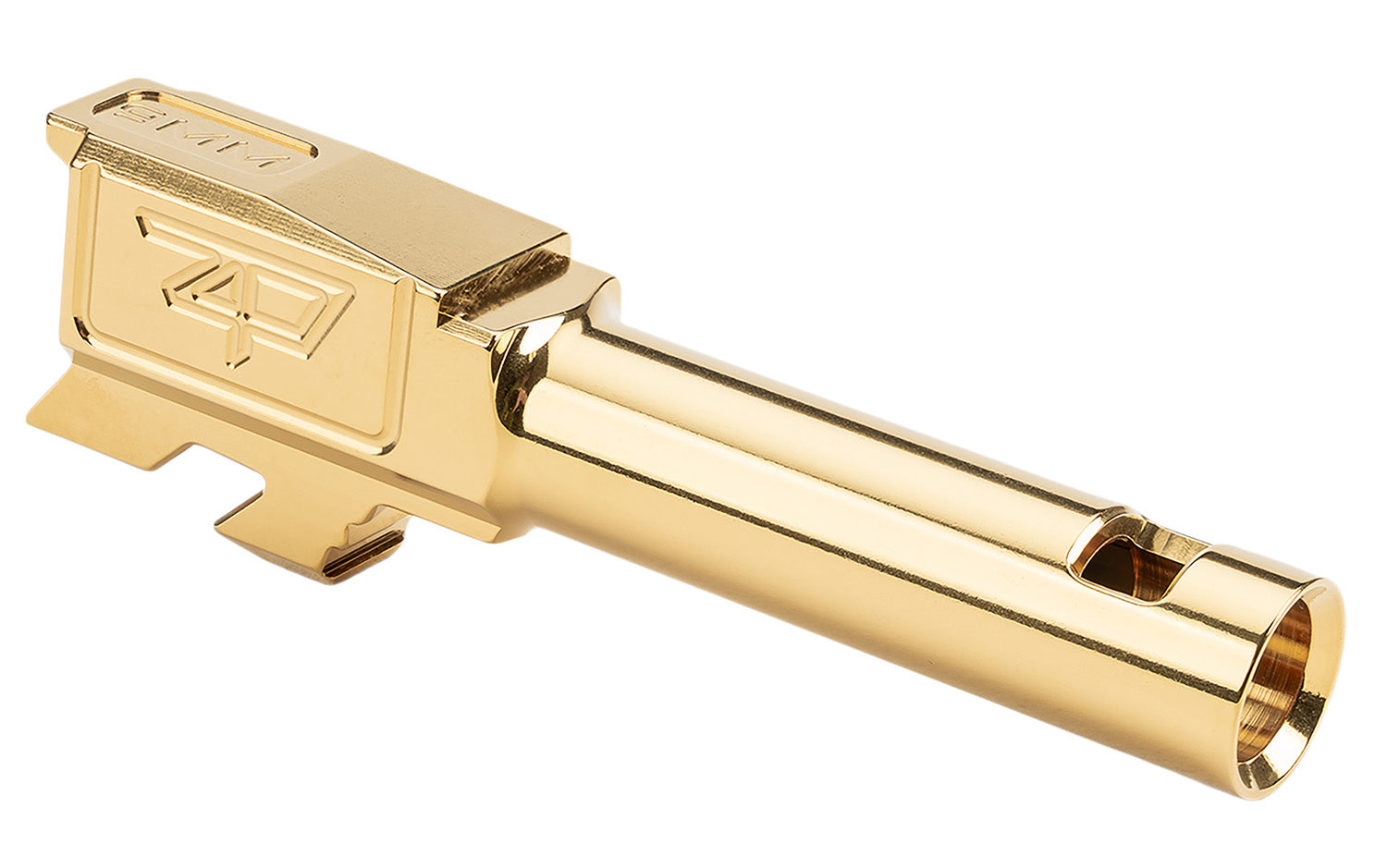 Zaffiri Precision ZP.43BCPG Compensated Slide Assembly for Glock 43/43x Gold Stainless Steel