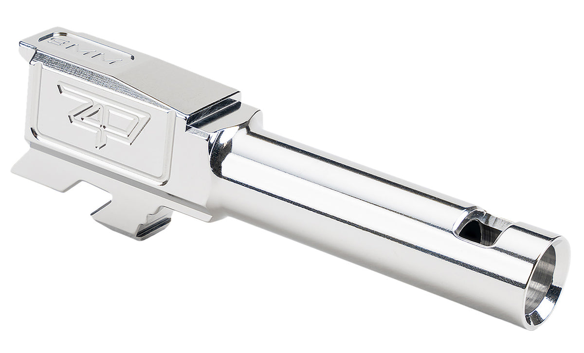 Zaffiri Precision ZP.43BCPSS Compensated Slide Assembly for Glock 43/43x Silver Stainless Steel