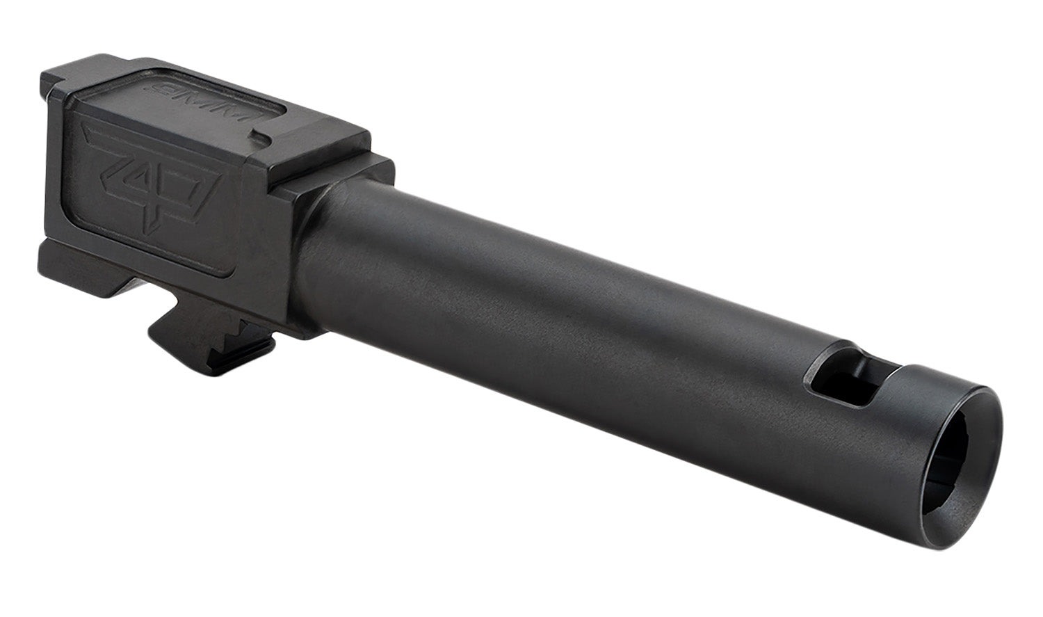 Zaffiri Precision ZP.19BCPBN Compensated Slide Assembly Glock 19 Gen1-4 3.89" Black Stainless Steel