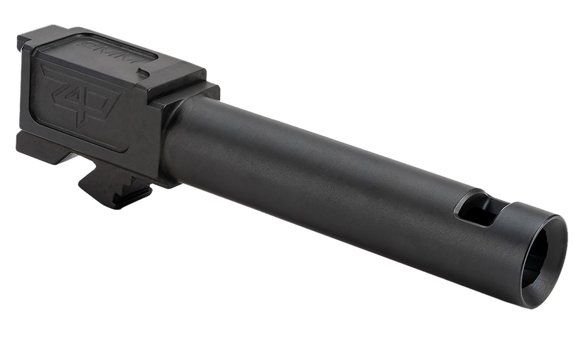 Zaffiri Precision Glock 19 Gen 5 Blowhole Compensator Slide Black 416R Stainless 3.89" ZP.19G5BCPBN