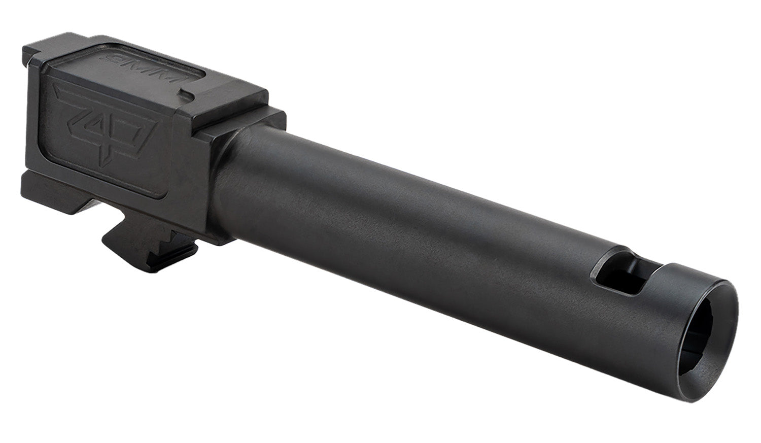 Zaffiri Precision Glock 19 Gen 5 Blowhole Compensator Slide Black 416R Stainless 3.89" ZP.19G5BCPBN