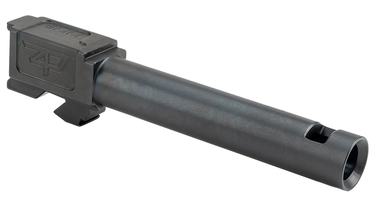 Zaffiri Precision Glock 17 Gen 1-4 Blowhole Compensator Slide Black 416R Stainless ZP.17BCPBN