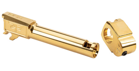 Zaffiri Precision Sig P365 Threadless Compensator 9mm Gold 17-4 Stainless Steel ZP.365BTCG