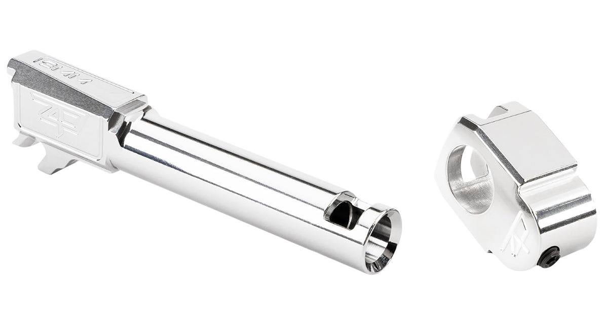 Zaffiri Precision Sig P365 Threadless Compensator 9mm Silver 17-4 Stainless Steel ZP.365BTCSS