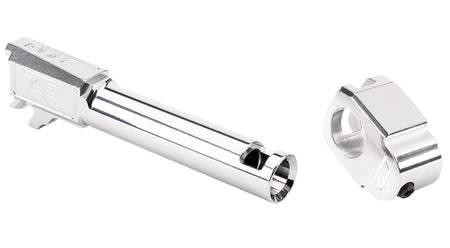 Zaffiri Precision Sig P365 Threadless Compensator 9mm Silver 17-4 Stainless Steel ZP.365BTCSS