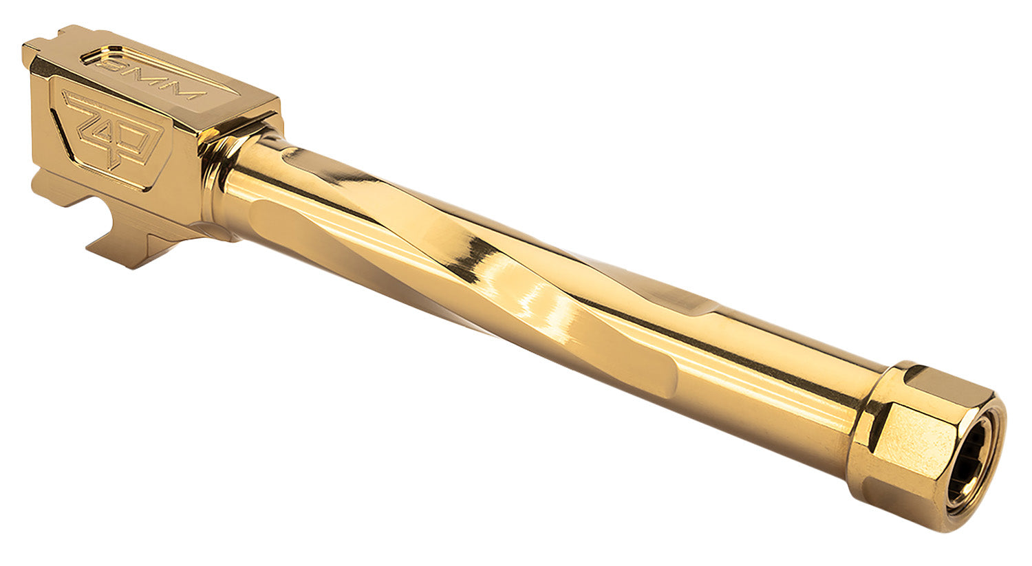 Zaffiri Precision Sig P320F 9mm Threaded Replacement Barrel Gold 416R Stainless ZP.320FBTG