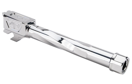 Zaffiri Precision Sig P320F 9mm Threaded Replacement Barrel Silver 416R Stainless ZP.320FBTSS