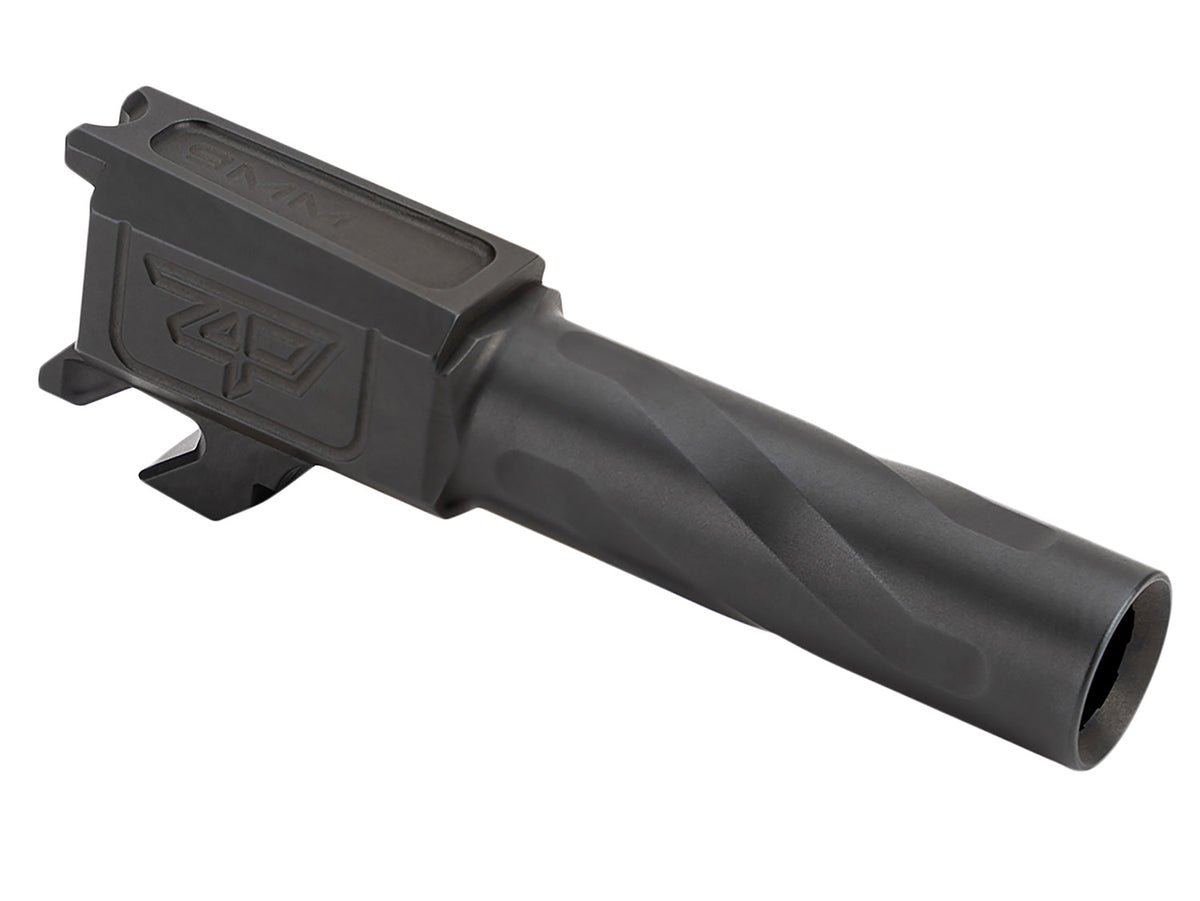 Zaffiri Precision Springfield Hellcat Drop-In Barrel Black 416R Stainless Steel ZP.HCBBN