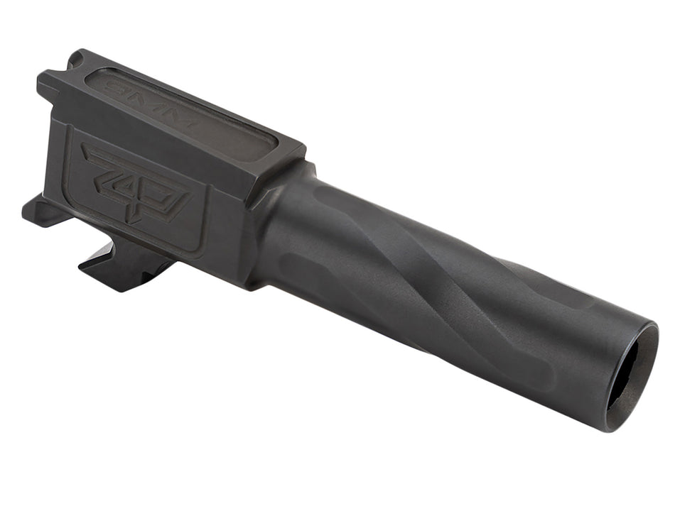 Zaffiri Precision Springfield Hellcat Drop-In Barrel Black 416R Stainless Steel ZP.HCBBN