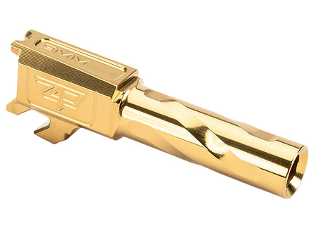 Zaffiri Precision Springfield Hellcat Drop-In Barrel Gold 416R Stainless Steel ZP.HCBG