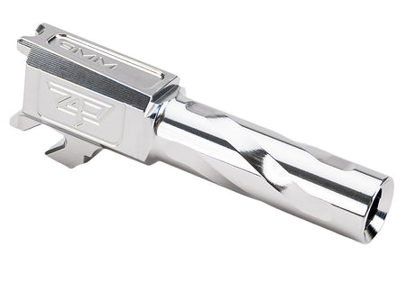 Zaffiri Precision Springfield Hellcat Drop-In Barrel Silver 416R Stainless Steel ZP.HCBSS