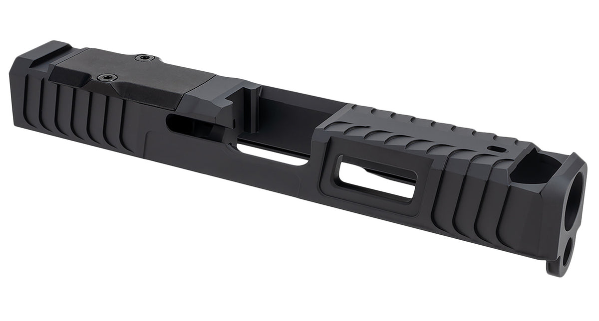 Zaffiri Precision ZPS.IBS Blowhole Compensator Slide Glock 19 Gen 3 Black Stainless