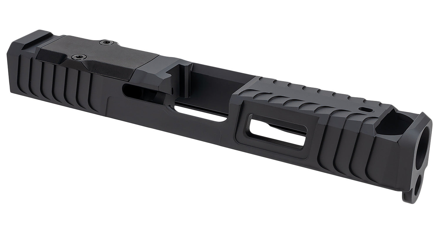 Zaffiri Precision ZPS.IBS Blowhole Compensator Slide Glock 19 Gen 3 Black Stainless