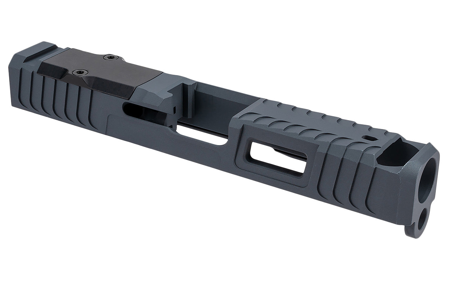 Zaffiri Precision ZPS.IBS Blowhole Compensator Slide Glock 19 Gen 3 Sniper Gray Stainless