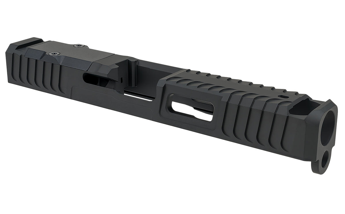 Zaffiri Precision ZPS.IBS Blowhole Compensator Slide Glock 17 Gen 3 Black Stainless