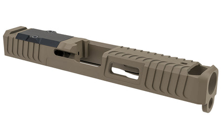 Zaffiri Precision ZPS.IBS Blowhole Compensator Slide Glock 17 Gen 3 FDE Stainless